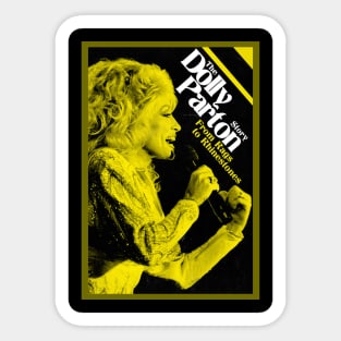 legendary dolly beautiful Sticker